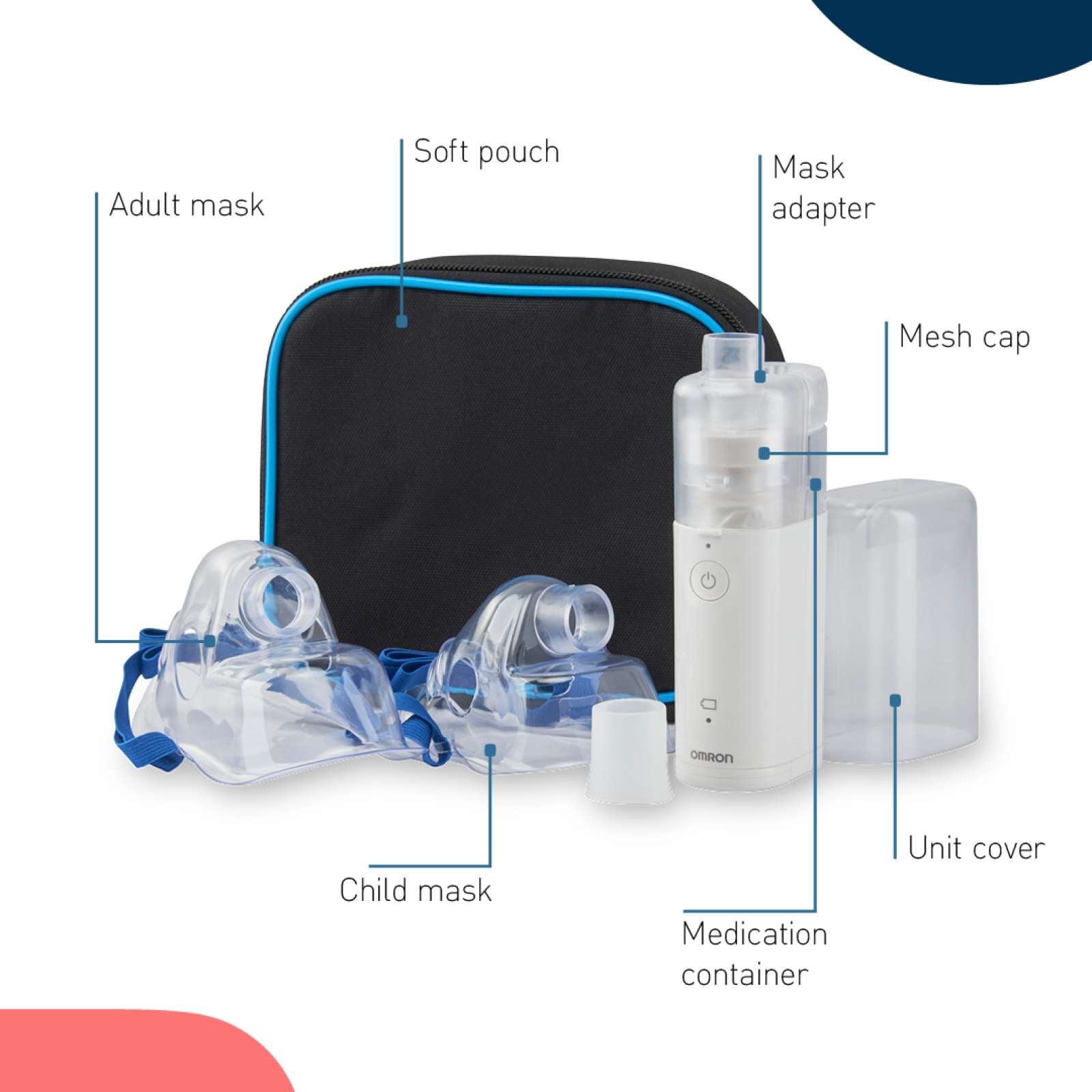 MicroAir U100 Portable Nebuliser | OMRON UK