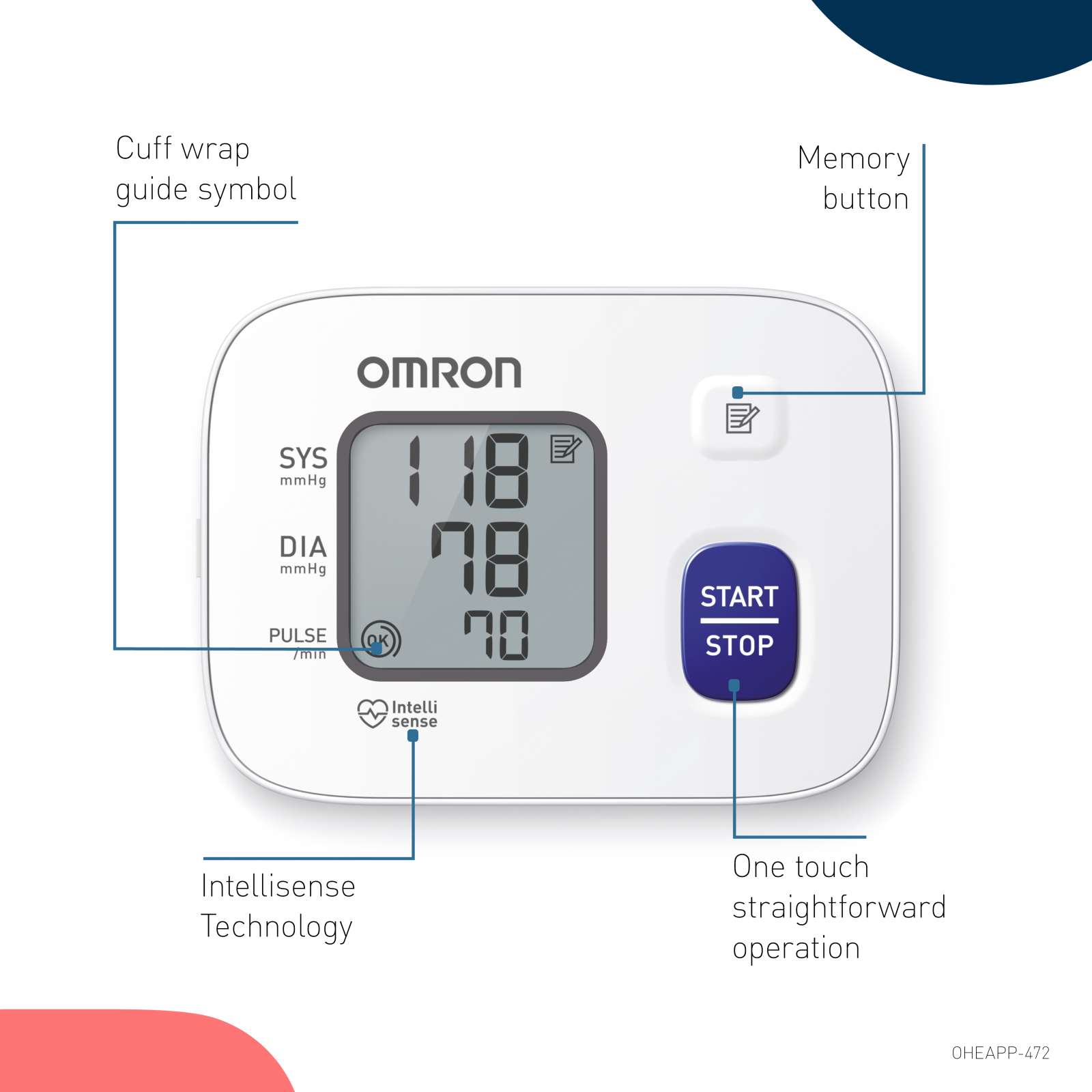 OMRON RS2 Wrist Blood Pressure Monitor | OMRON UK