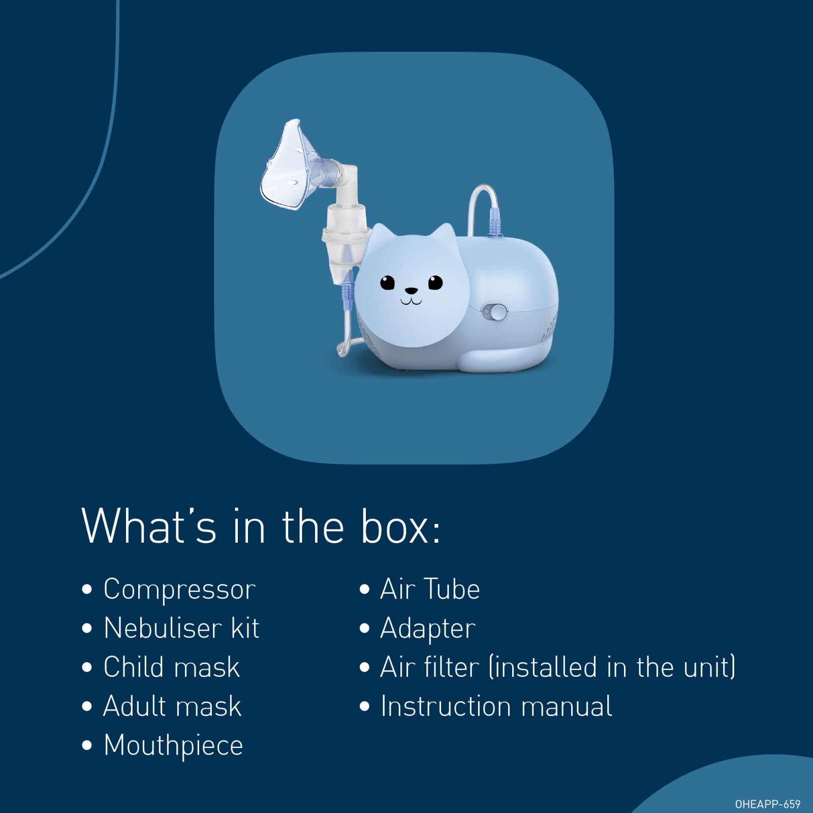 OMRON Nami Cat Nebuliser | OMRON UK